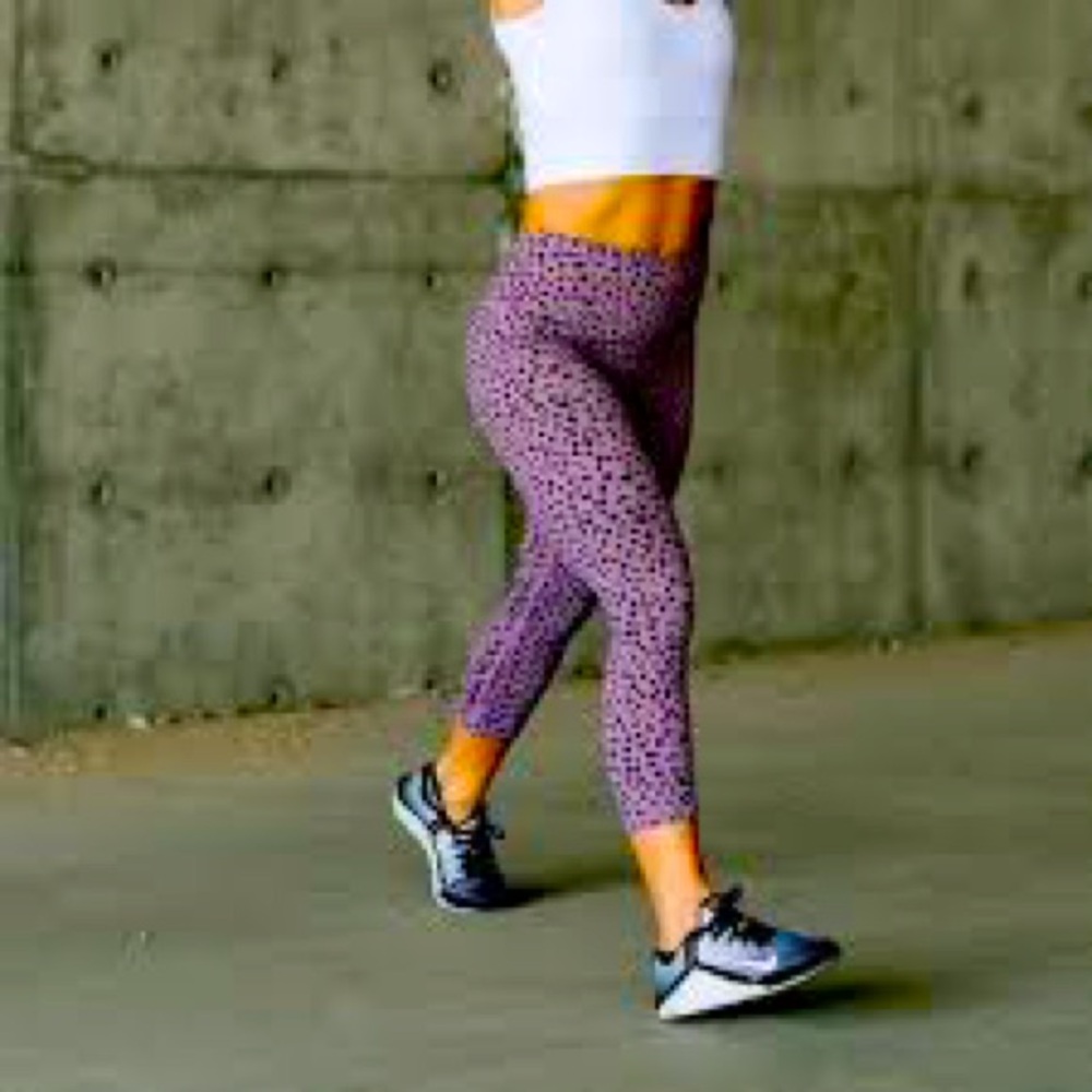 Zyia Lilac Jaguar Fit & Free Leggings